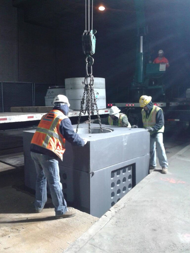 Installing Substation Components